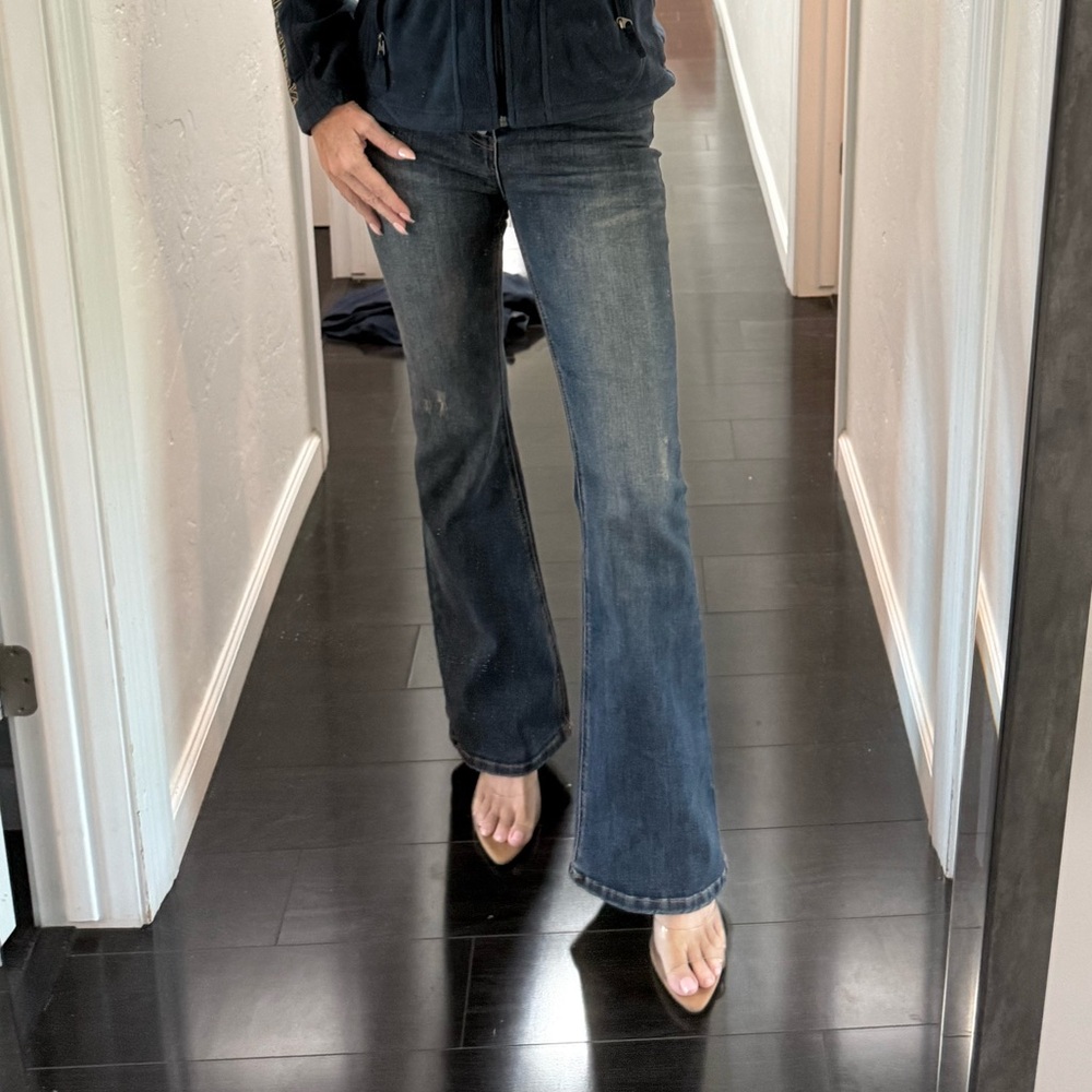 Indigo Rein Dark Blue Denim Jeans